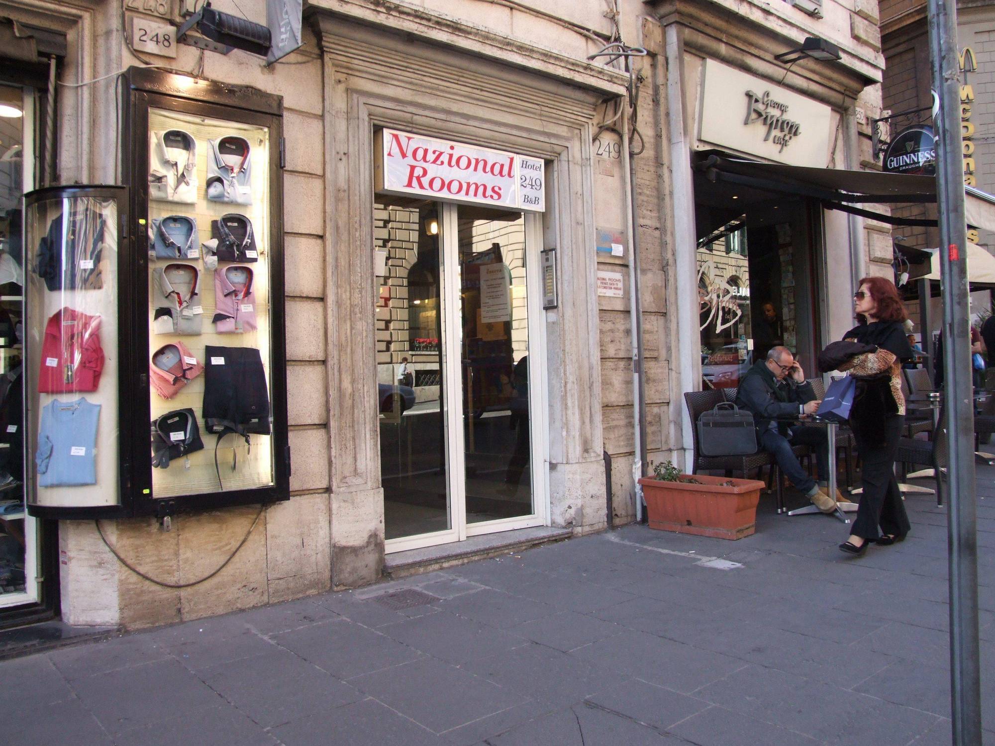 Nazional Rooms Roma Dış mekan fotoğraf